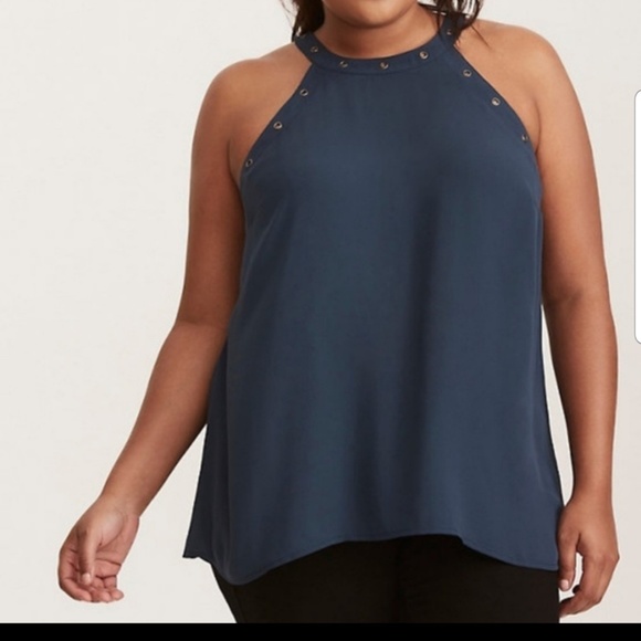 torrid Tops - Torrid Grommet Georgette tank top NWT